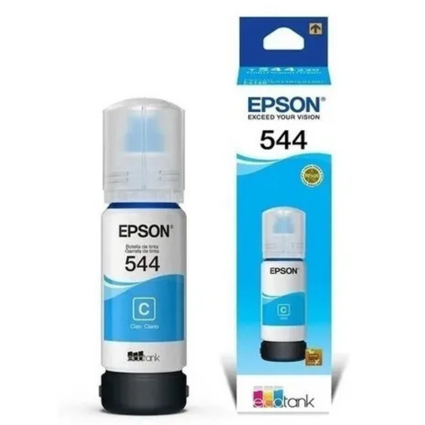 Tinta Epson T544 Pack de 4 colores CMYK de 65ml c/u