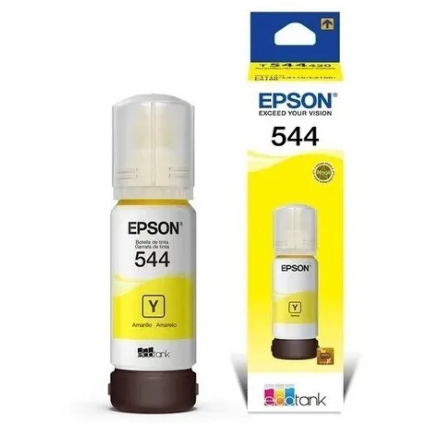 Tinta Epson T544 Pack de 4 colores CMYK de 65ml c/u